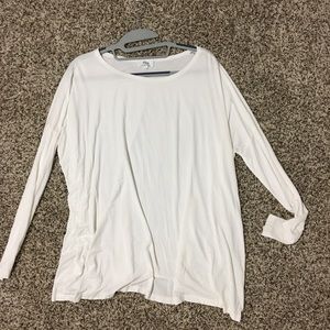 White piko shirt
